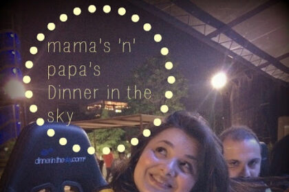 Γεύμα στον ουρανό στο Γκάζι