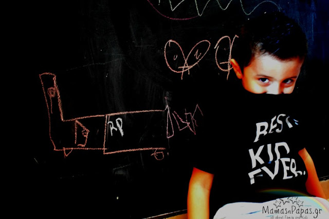 chalkboard drawing on a chalkboard