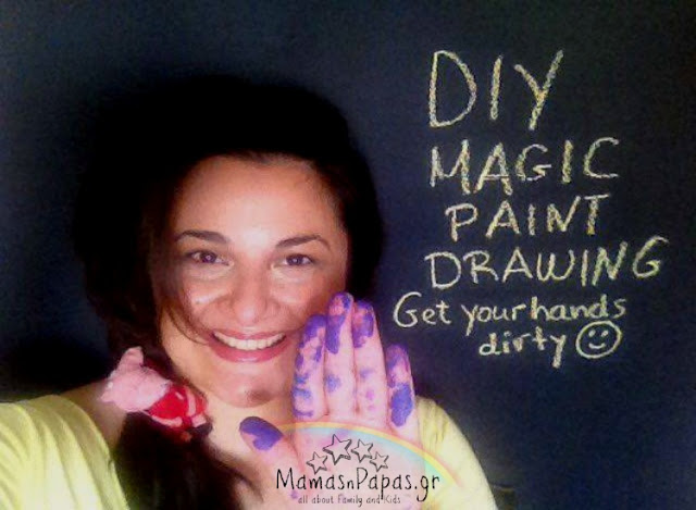 magic paint drawing diy magic paint