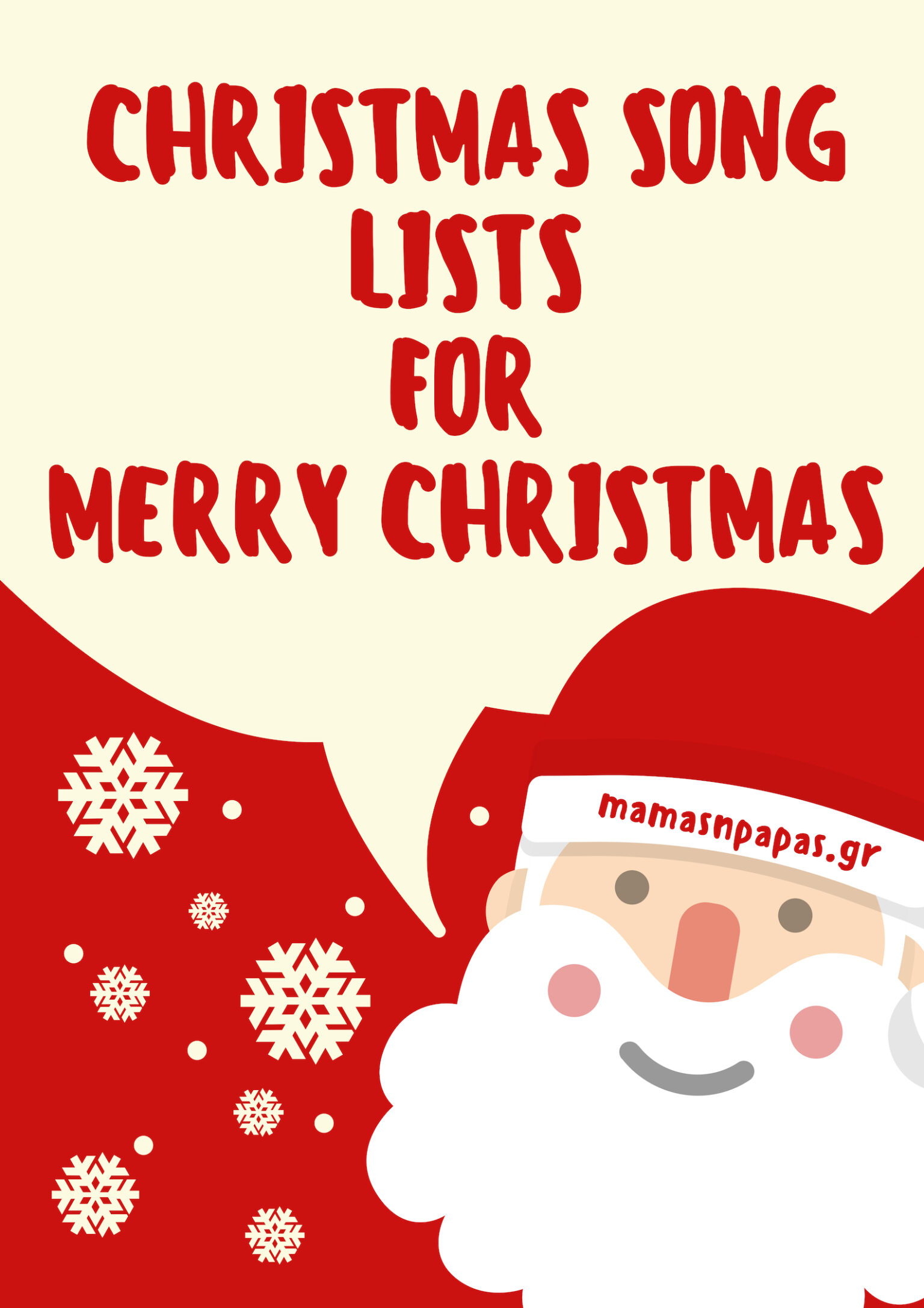 christmas song lists for merry christmas