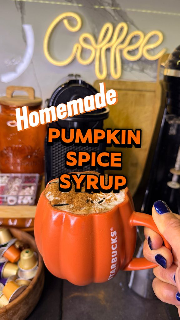 Pumpkin Spice Syrup συνταγή